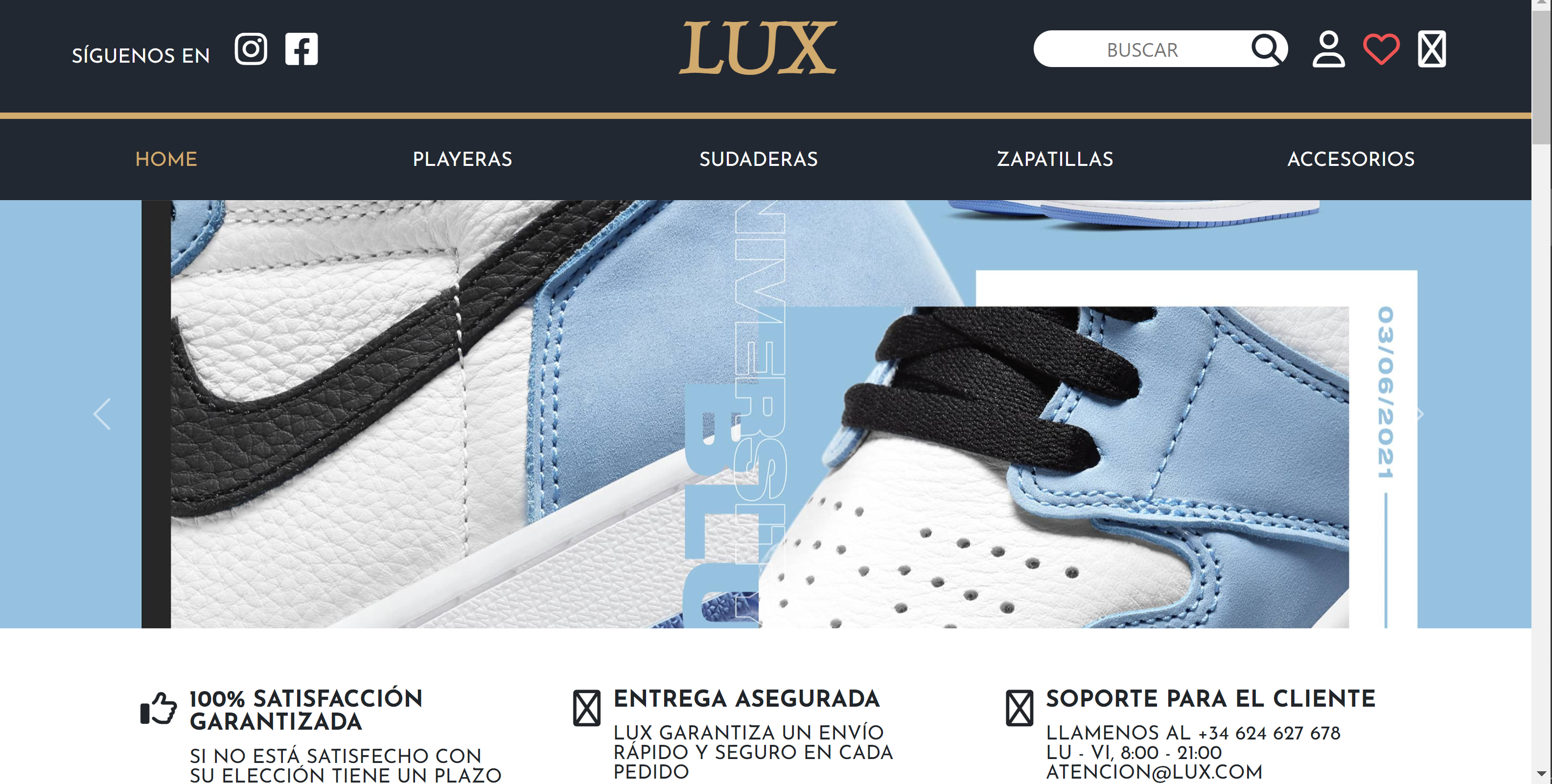 Lux E-commerce